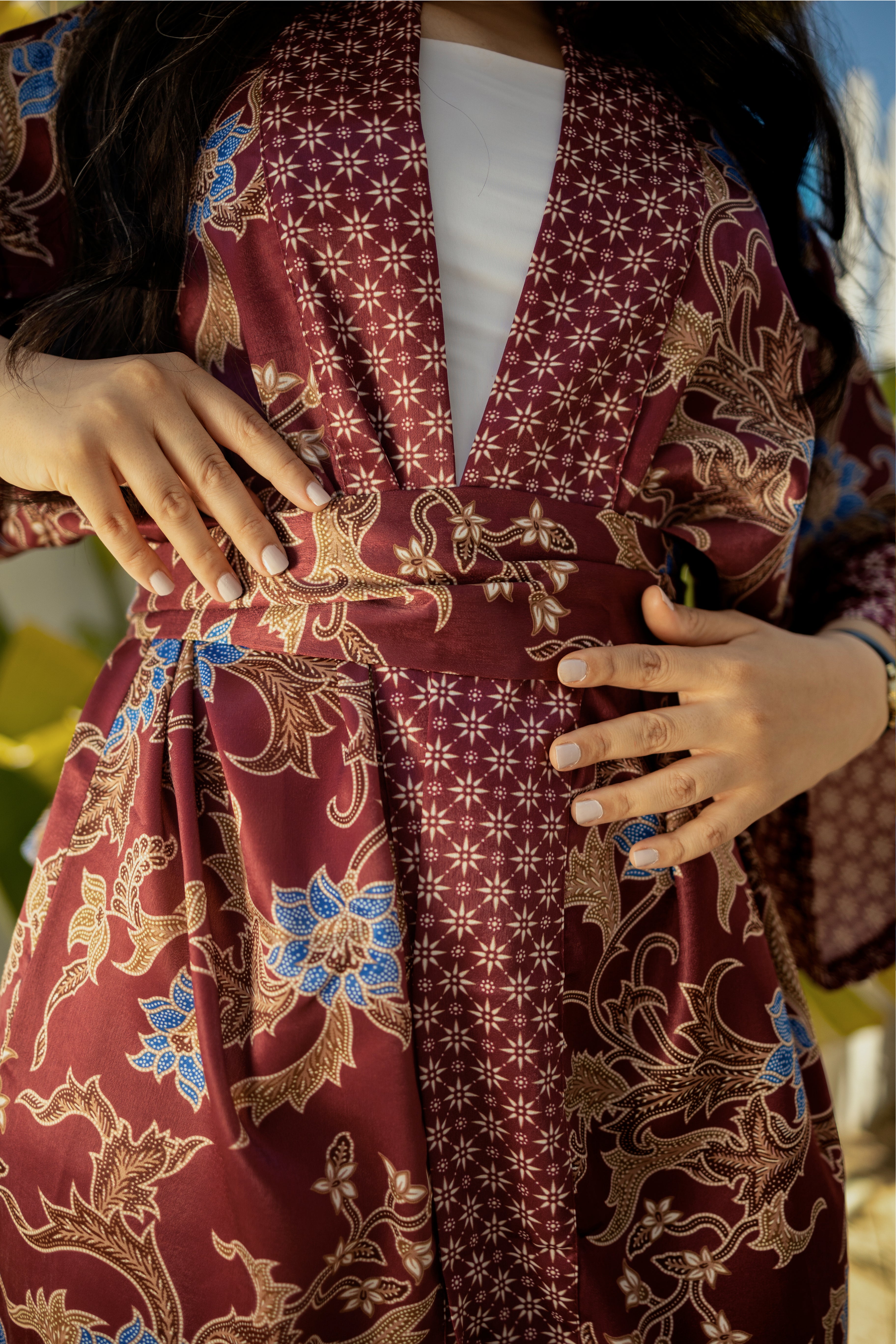 Langer Kimono - Amethyst - Limited Edition