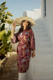 Langer Kimono - Amethyst - Limited Edition