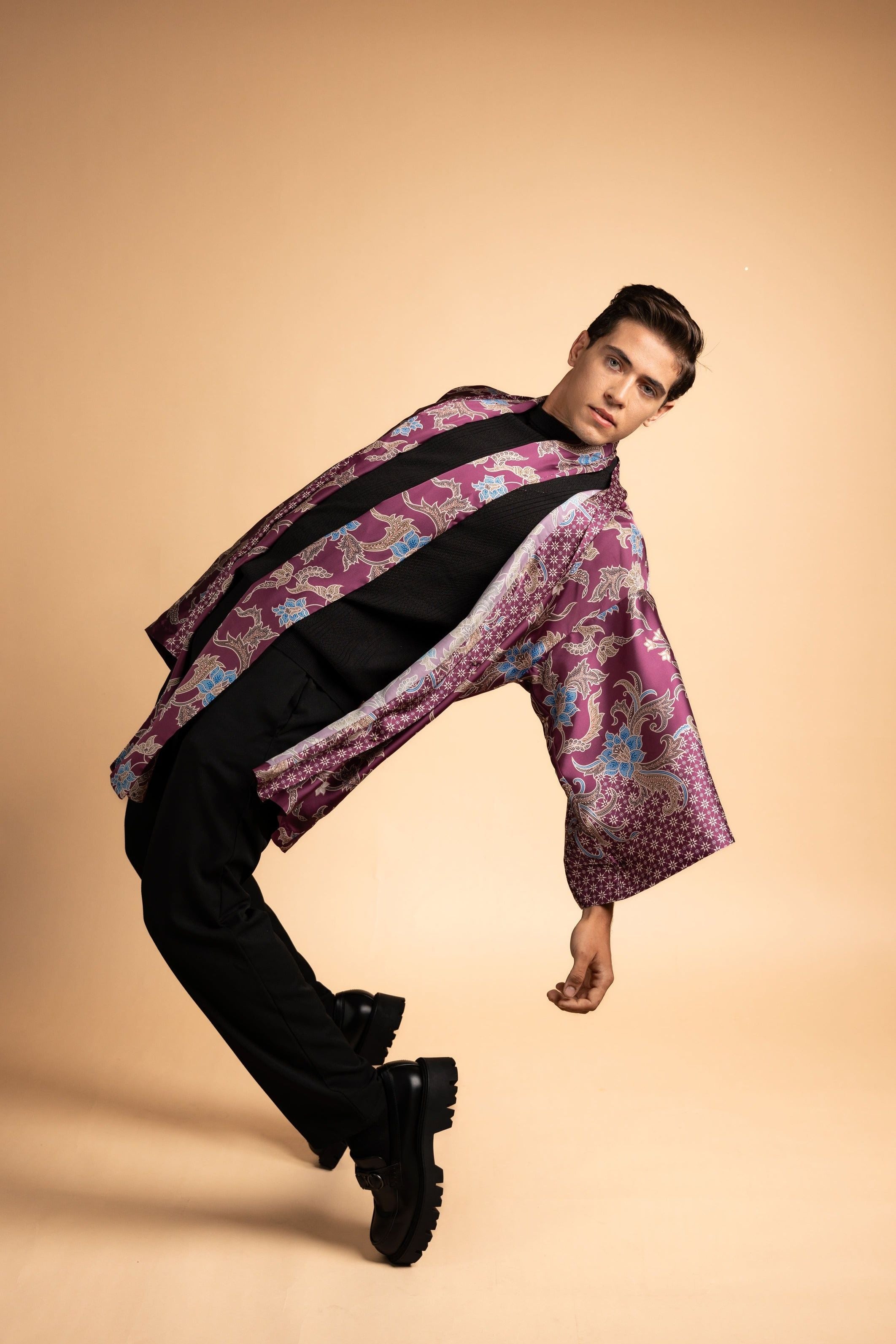 Kurzer Kimono - Amethyst - Limited Edition