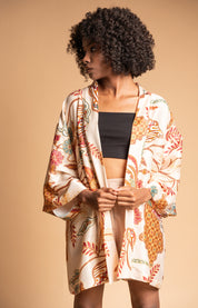 Kurzer Kimono - Creamee