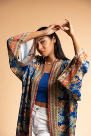 Long Kimono - Sapphire