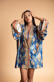 Short Kimono - Sapphire