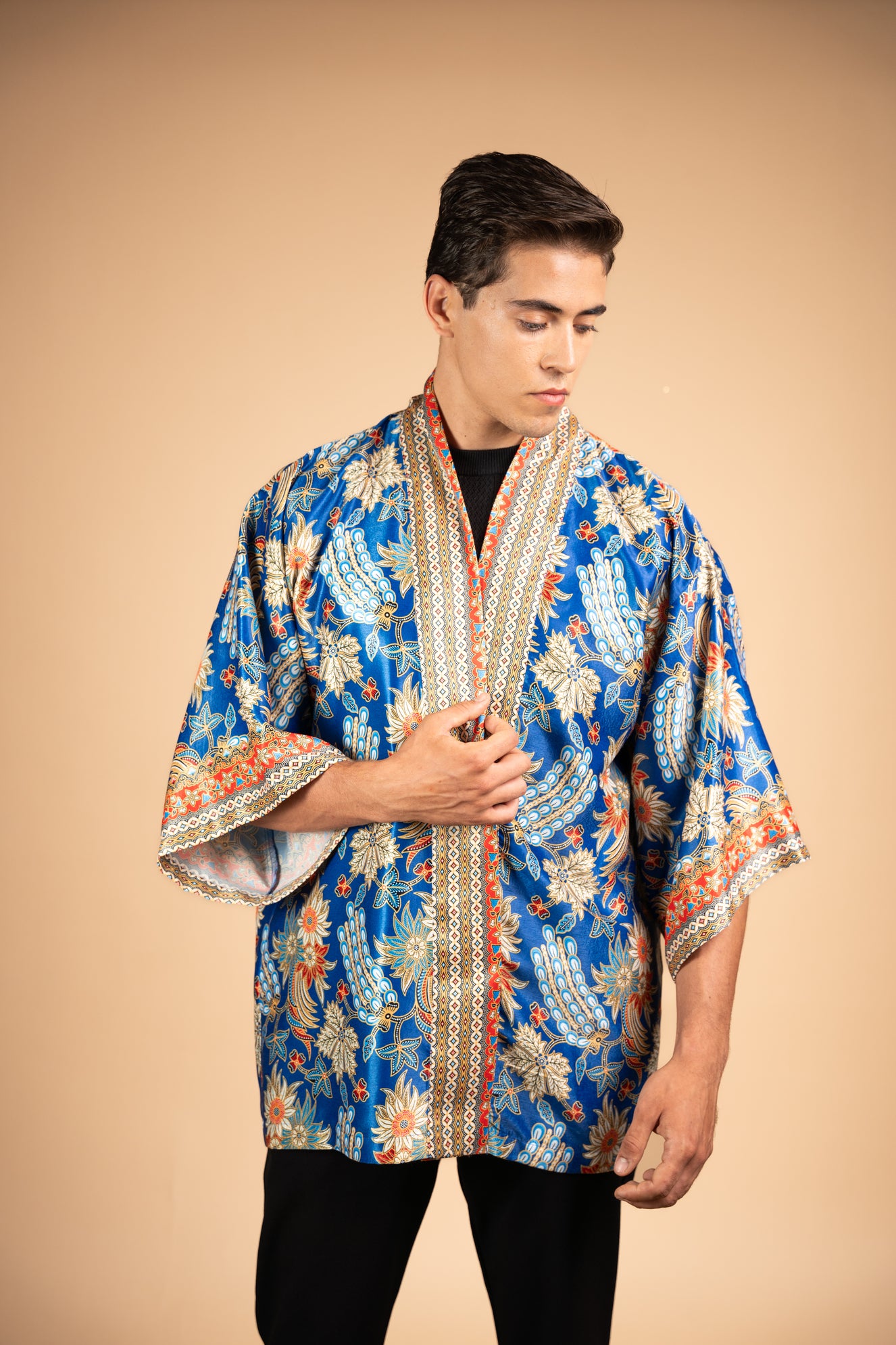 Short Kimono - Sapphire