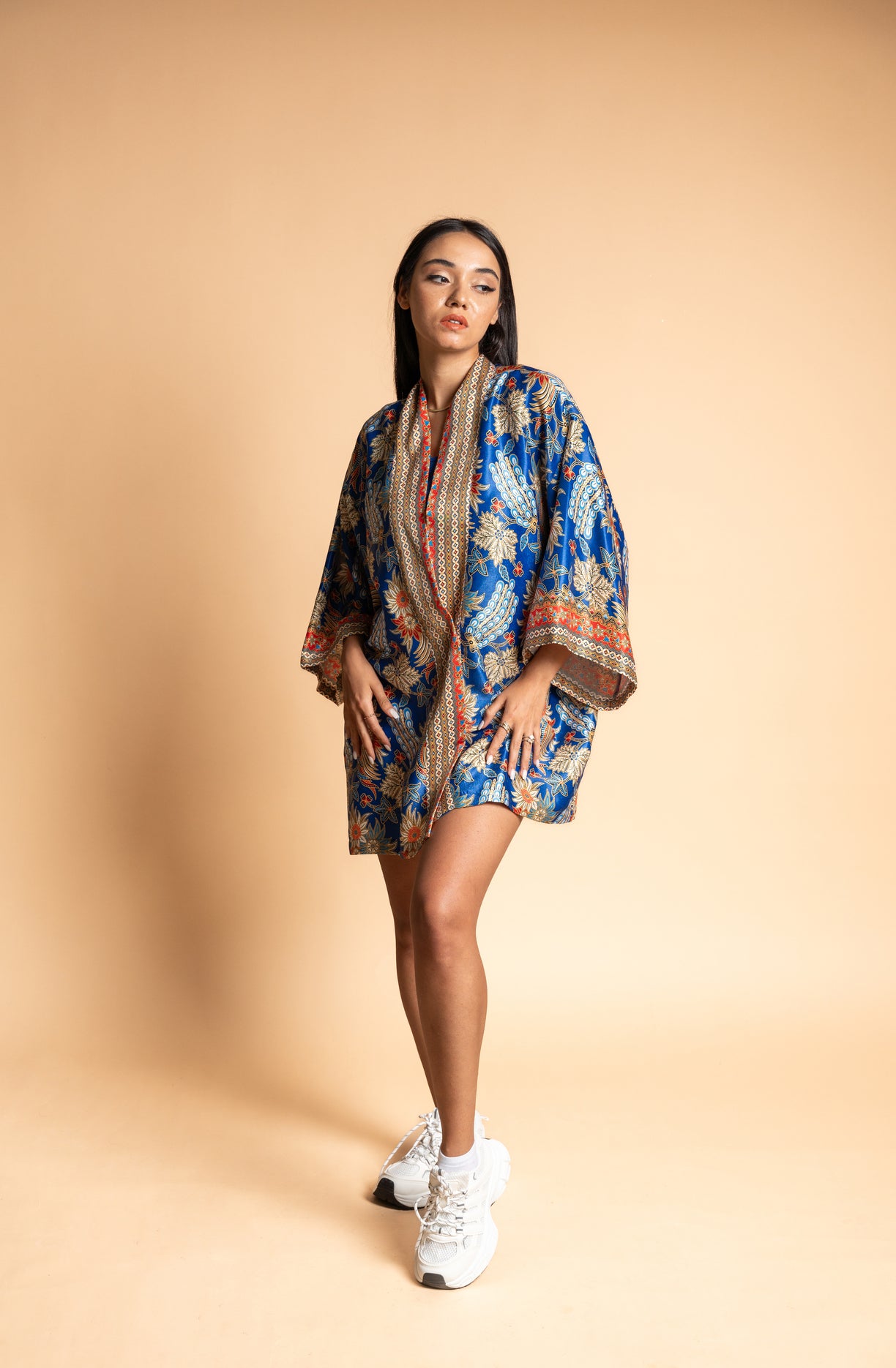 Short Kimono - Sapphire