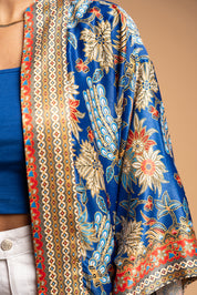 Short Kimono - Sapphire